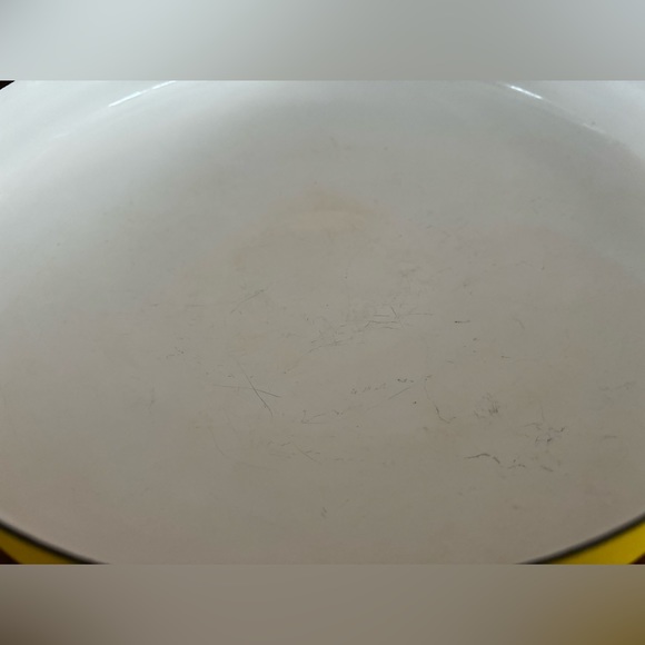 Vintage Dansk Kobenstyle Enamelware Paella pan (red is available, yellow sold) - Picture 2 of 15